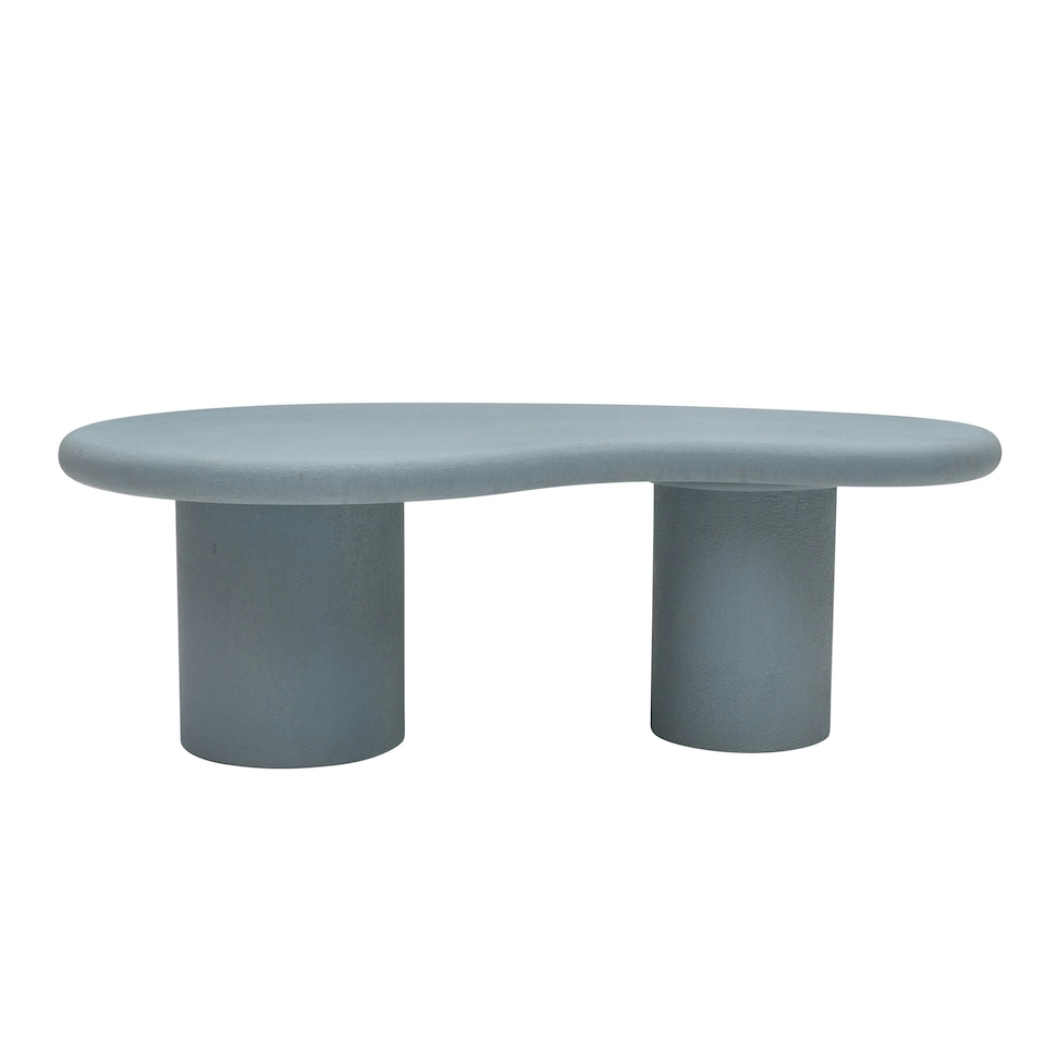 image 1 of Malda Mango Wooden Low Coffee Table Grey