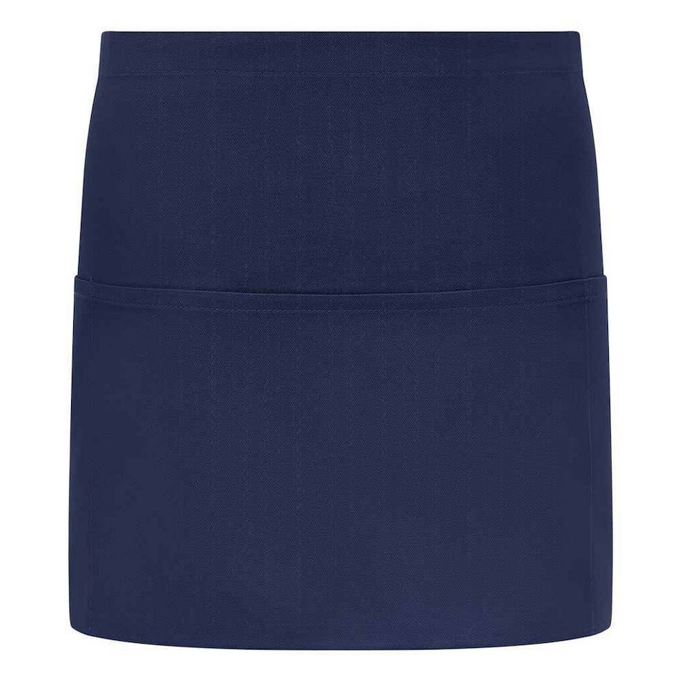 image 1 of Brand Lab Unisex Adult Short Apron - Navy - One Size