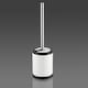 image 1 of Showerdrape Aero White Toilet Brush & Holder