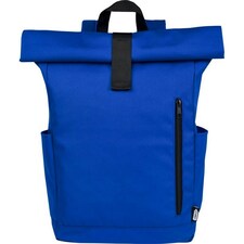 Unbranded Byron Roll Up 18L Backpack - Royal Blue - One Size | Blue