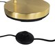 image 6 of Victoria - Satin Brass Floor Lamp with Frosted Glass Shade | Bronze | White | Small | 1