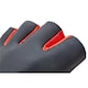 image 5 of Reebok Weight Lifting Gloves — Lycra with Amara Suede Palm, Small, Black | Black | Black | S