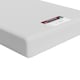 image 3 of Visco Therapy Foam Mattress 18cm - Medium Comfort, Cooling Layer, UK Made | White | White | Small Single | 1