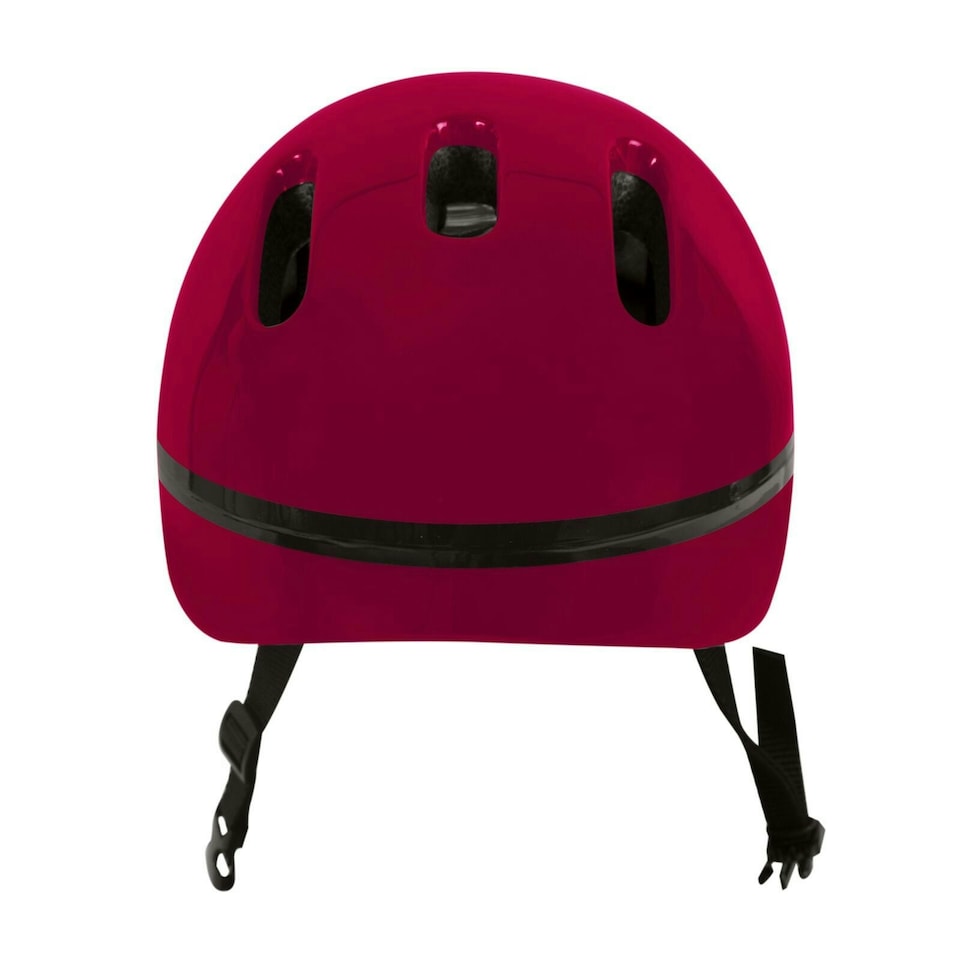 image 1 of Zinc Children's Bike Helmet Safety Bike Skateboard - Cherry Red Red | S