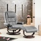 image 2 of Burdell Swivel Recliner Grey