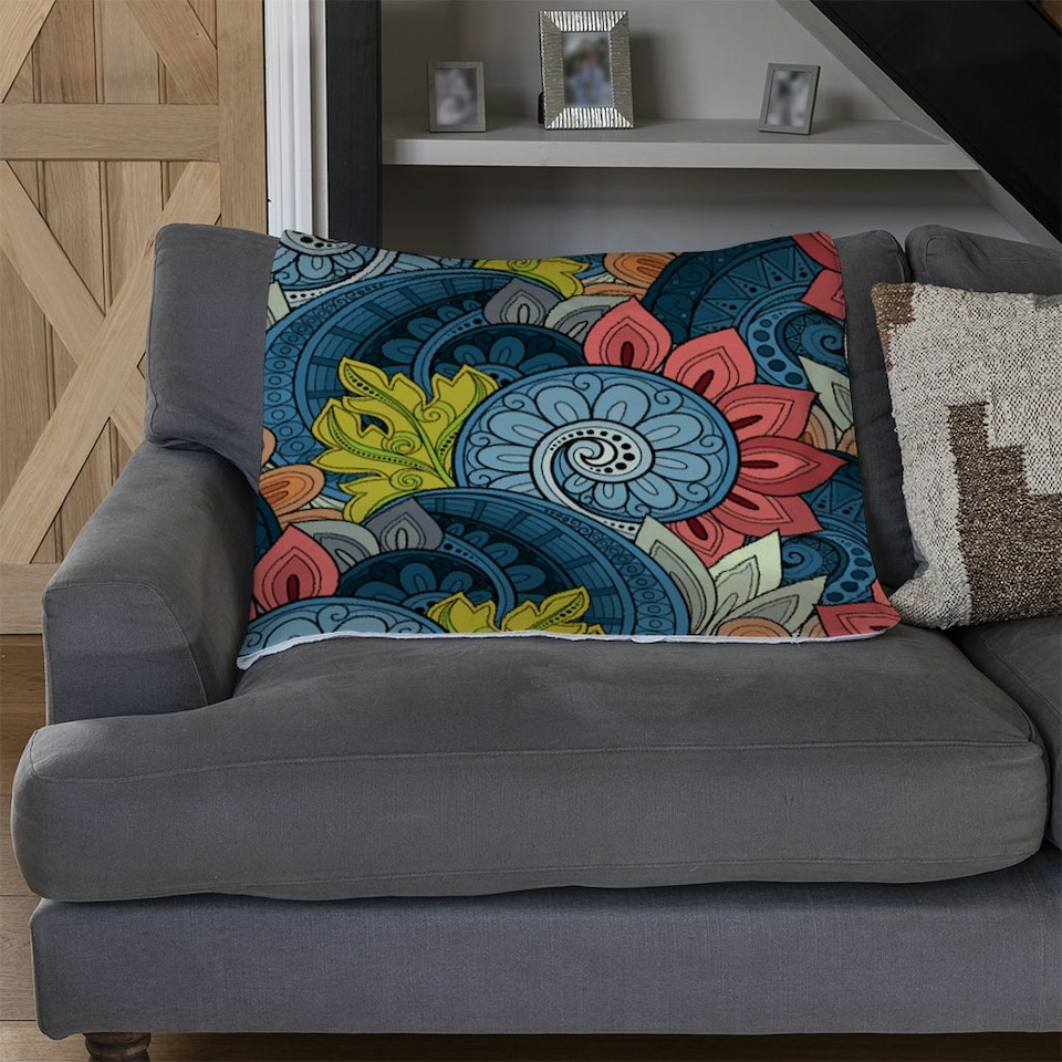 image 1 of Tribal Pattern Ethnic (Blanket)