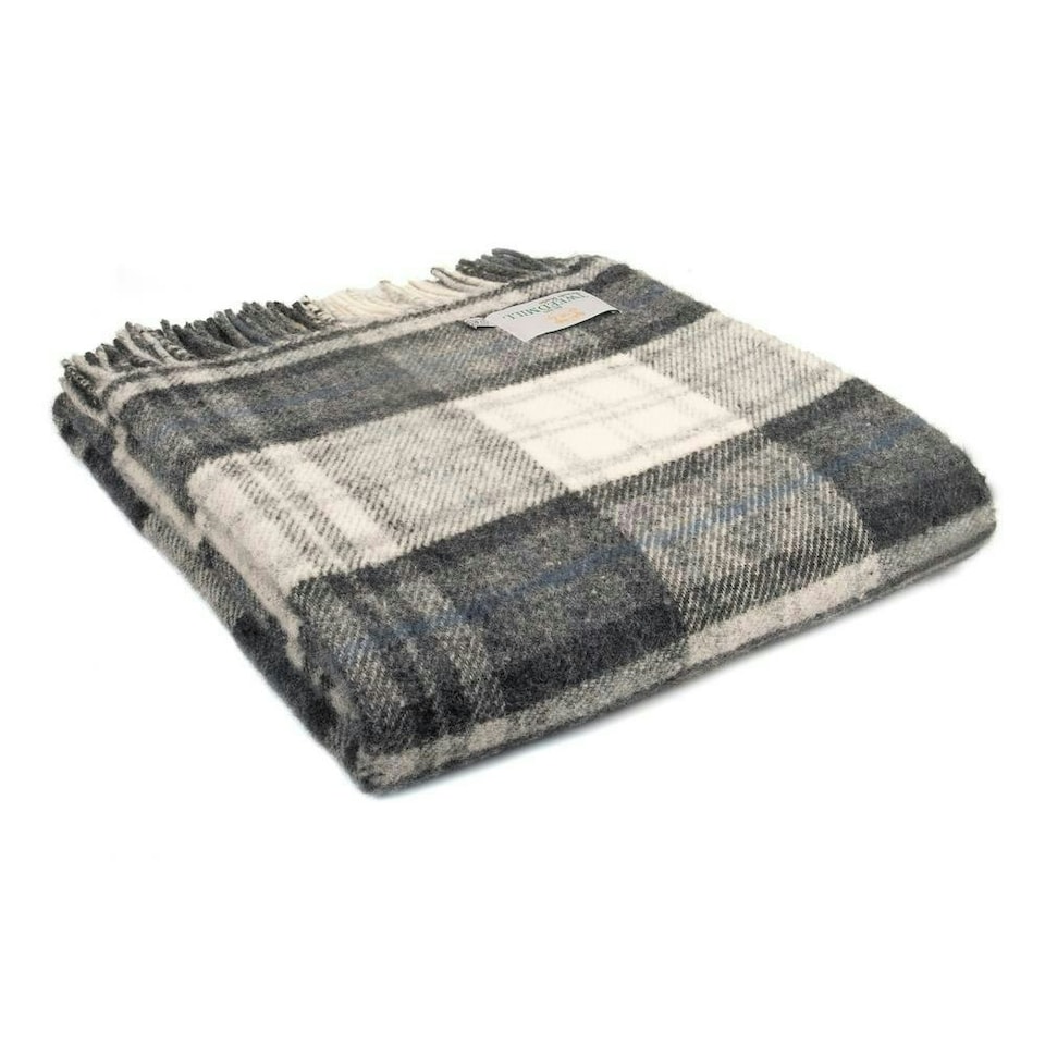 image 1 of Lifestyle Cottage Throw/Blanket - Grey