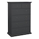 image 1 of Paris Chest of 6 Drawers in Matt Grey