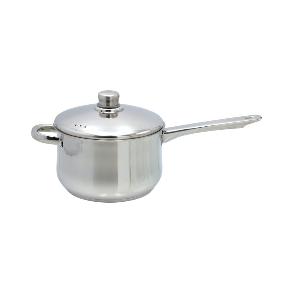 image 1 of Buckingham Stainless Steel Deep Saucepan 20 cm , 3.8 Litre | Silver