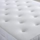 image 3 of Memory Maestro Memory Foam Silver Plush Velvet 2 Drawer Divan Set And Milan Headboard Single