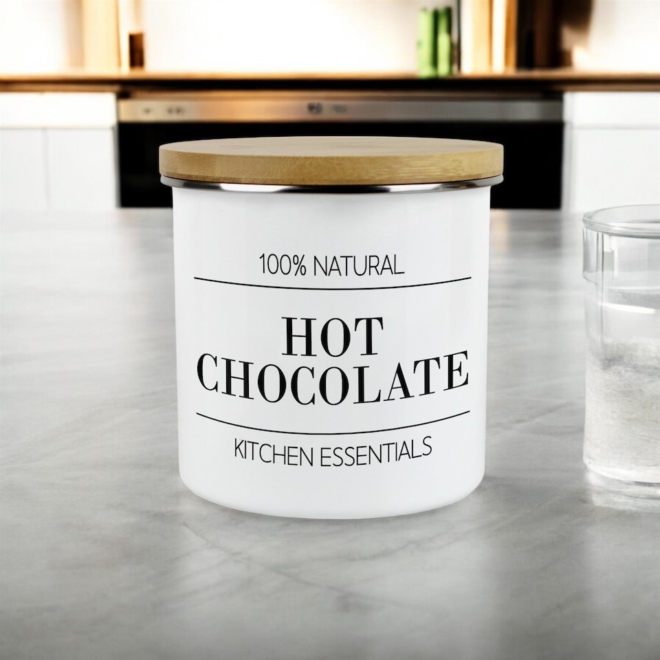 image 1 of Minimalist Essentials Large Hot Chocolate Canister