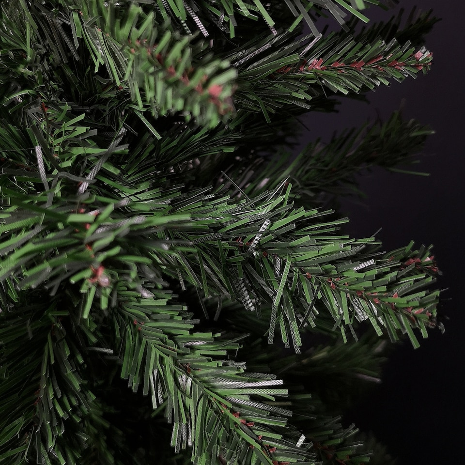 image 1 of 5ft (1.5m) Pencil Style Slim Artificial Christmas Tree in Plain Green