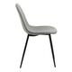 image 3 of Wilma Dining Chair in Light Grey Set of 4