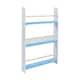 image 7 of Rainbow Table and Chair & Bookshelf Set - White & Blue