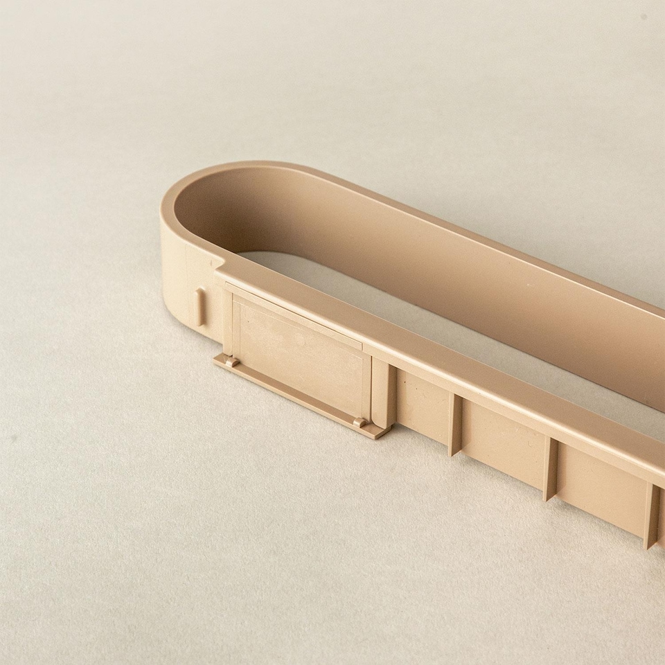 image 1 of COSMIC Towel rail 40cm, Wall Mounted Pale green Compatible with ALIFE Collection