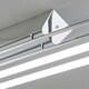 image 4 of Harper LED Linear Batten Polished Chrome Cool White Light, 3372 Lumens