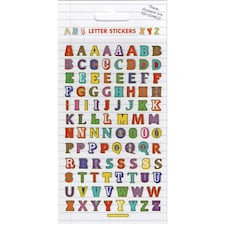 Paper Projects Reusable Letters Stickers - Multicoloured - One Size