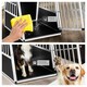 image 7 of Dog Crate - aluminium, angled back wall, lockable, 66 x 90 x 69.5 cm