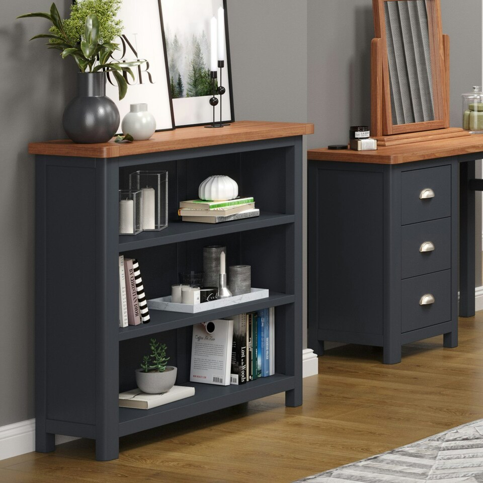 image 1 of Dunkeld, Low Bookcase Blue
