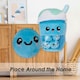 image 8 of Boba Tea Soft Toy Cute Plushie Huggable Cuddly Stuffed Toy Gift 25cm Blue