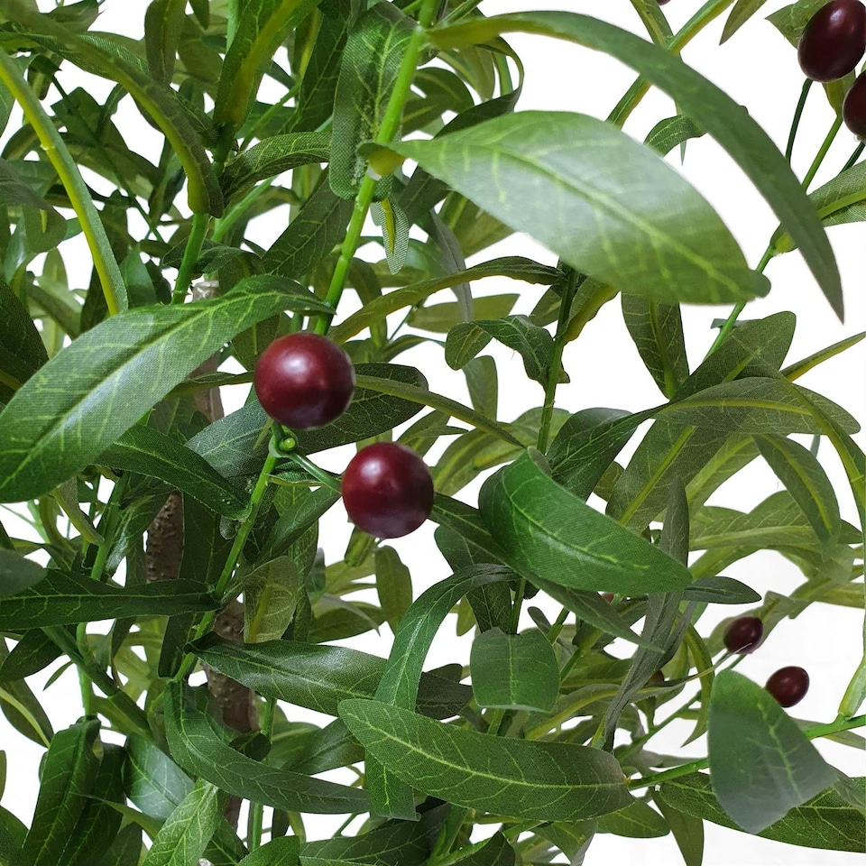 image 1 of True Products Premium Artificial Olive Tree 170cm Tall Green | One Size
