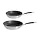 image 1 of Stoven Soft Touch Induction 20 and 24cm Non-Stick Frying Pan Set