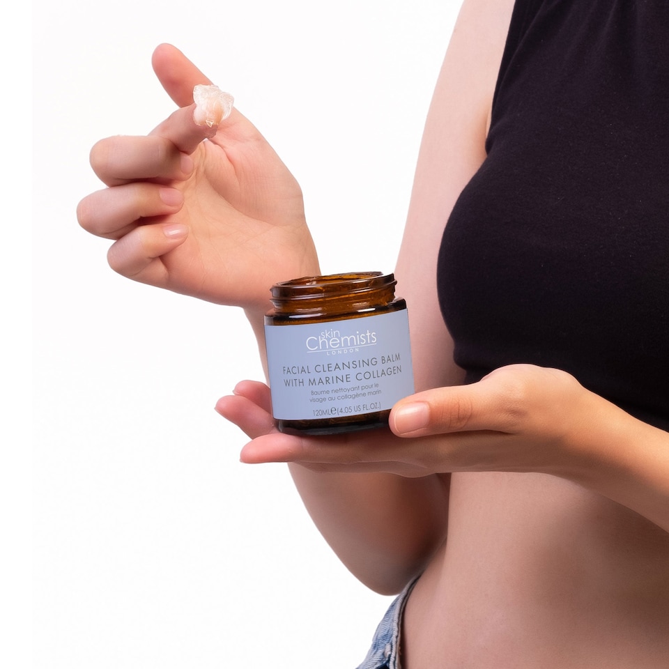 image 1 of skinChemists Cleansing Balm with Marine Collagen 120ml