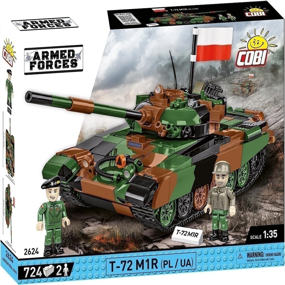 image 1 of Cobi 2624 - Armed Forces - T-72 Mir 724 pcs