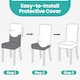image 7 of High-Back Chair Covers, Spandex Stretch, Universal Protective Slipcover