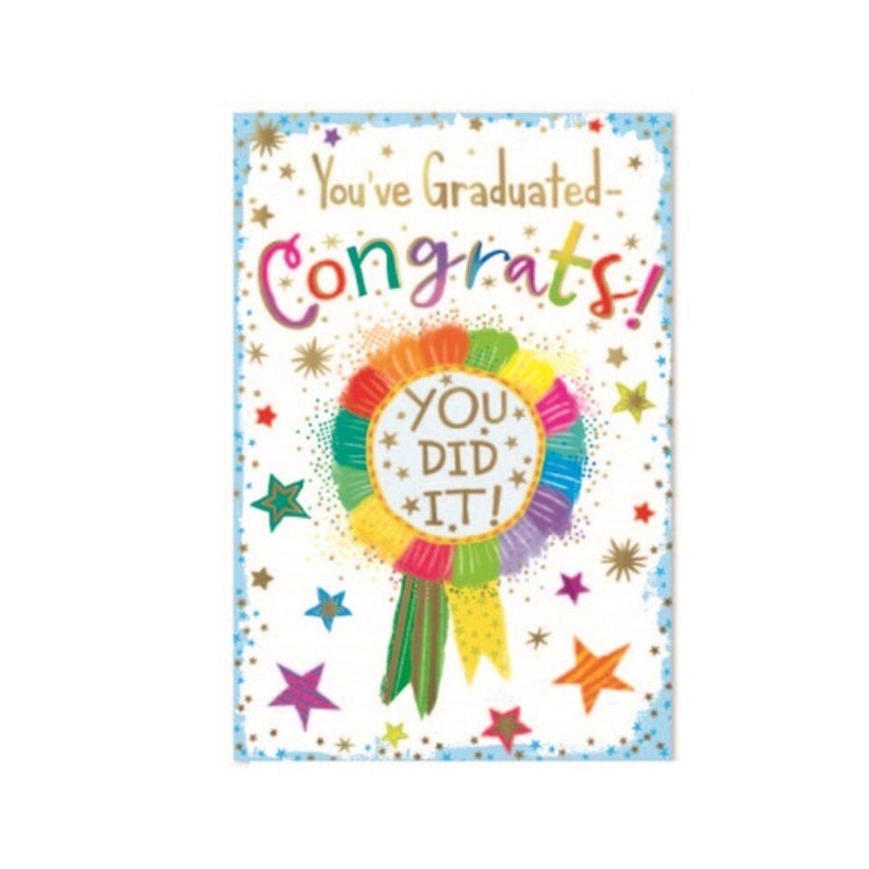 Simon Elvin You´ve Graduated You Did It Congratulations Greetings Card - Multicoloured - One Size