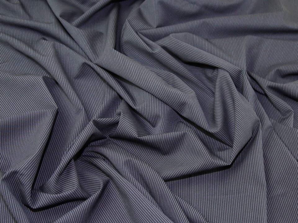 Navy Viscose Suiting Fabric for Dressmaking, 148cm / 58" Wide - per metre