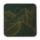 image 1 of Golden mountain line art (Coaster)