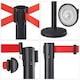 image 5 of Yaheetech Retractable Belt Stanchion Set