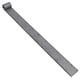 image 5 of Trailer Tailgate Strap Hinge Self Colour 12.5mm Pin Weld On 460mm Long 6pc | Grey