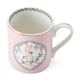 image 10 of Mikasa Cockatoo Straight-Sided Porcelain Mug, 280ml | Pink