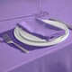 image 3 of Homescapes Purple Tablecloth - 178 x 300 cm Purple