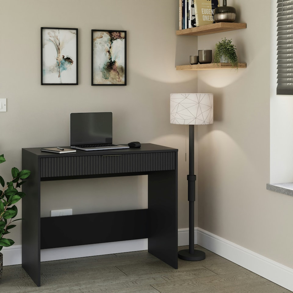 image 1 of GFW Rankin Dressing Table Desk - Black