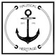 image 2 of Nautical anchor (Picture Frame) White | S