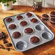 image 4 of 2 x 12 Cup Non-Stick Muffin Trays Dishwasher & Oven Safe N/A