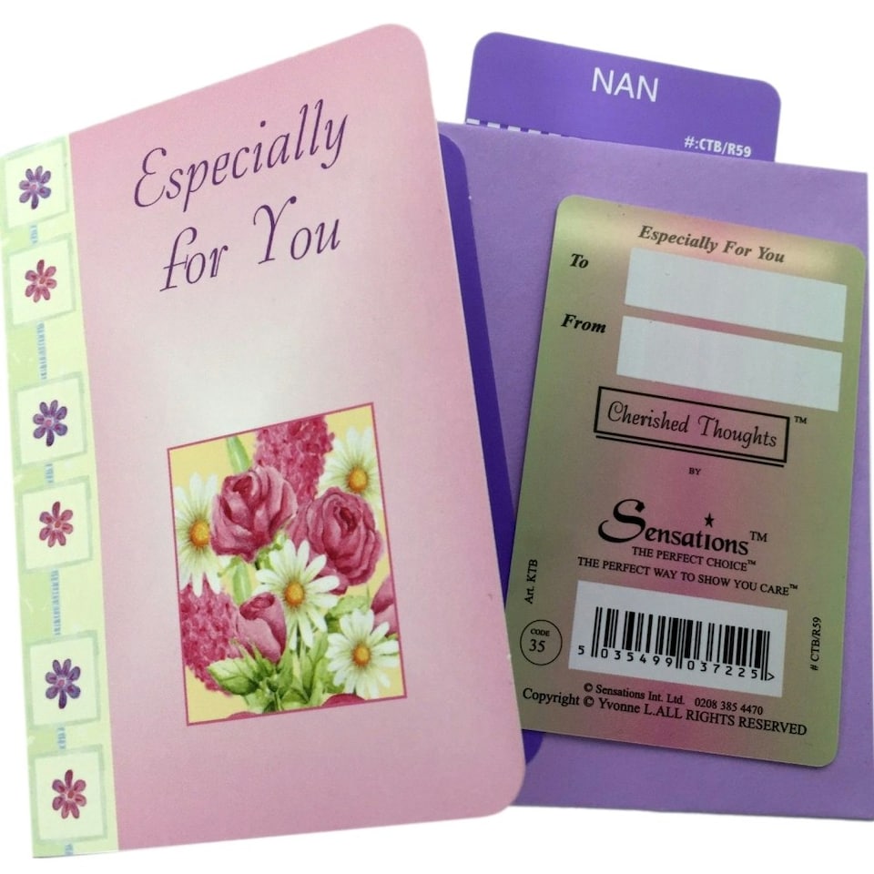 image 1 of A Nan Is....Wallet Card (Sentimental Keepsake Wallet / Purse Card)