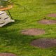 image 3 of Eco-Friendly Garden Stepping Stones - Cracked Log Brown (Pack of 4)