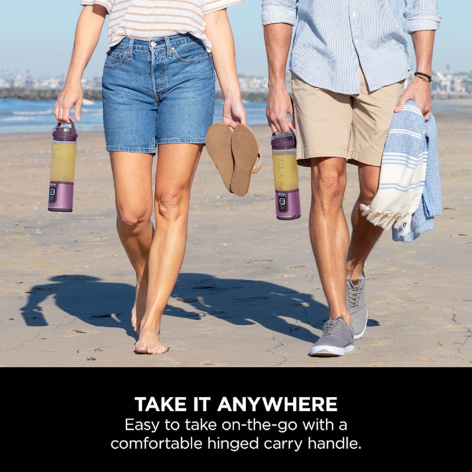 image 1 of Ninja Blast Cordless Portable Blender in Passionfruit BC151UKPR | Purple | Passionfruit | 1