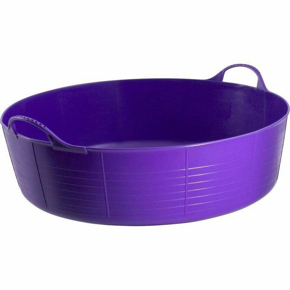 Red Gorilla Tubtrug Shallow Flexible Small - Purple - One Size