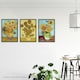 image 3 of Set of 3 Van Gogh Sunflowers Yellow Orange Classic A3 Wall Art Prints | Yellow
