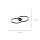 image 4 of EGLO Amandolo Black LED Aluminium & Steel Ceiling Light
