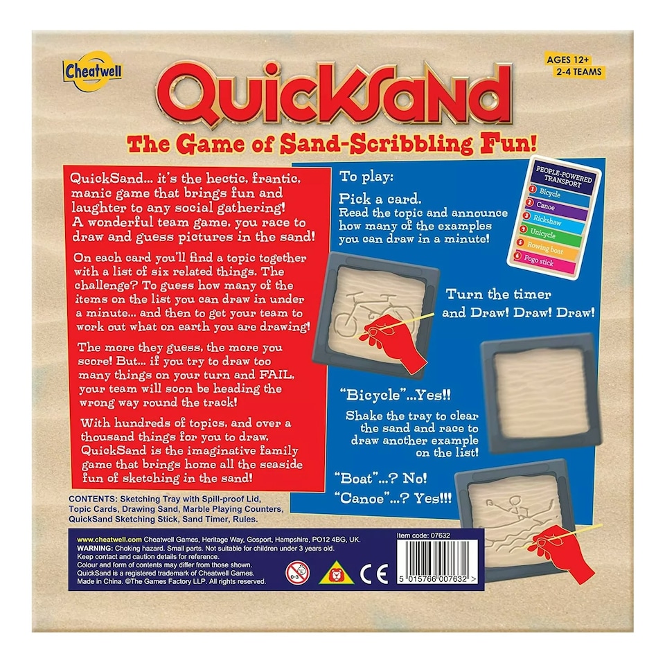 image 1 of Cheatwell Games Quicksand Game