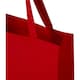 image 3 of Madras Recycled Cotton Gusseted Tote Bag - Red - One Size | Red