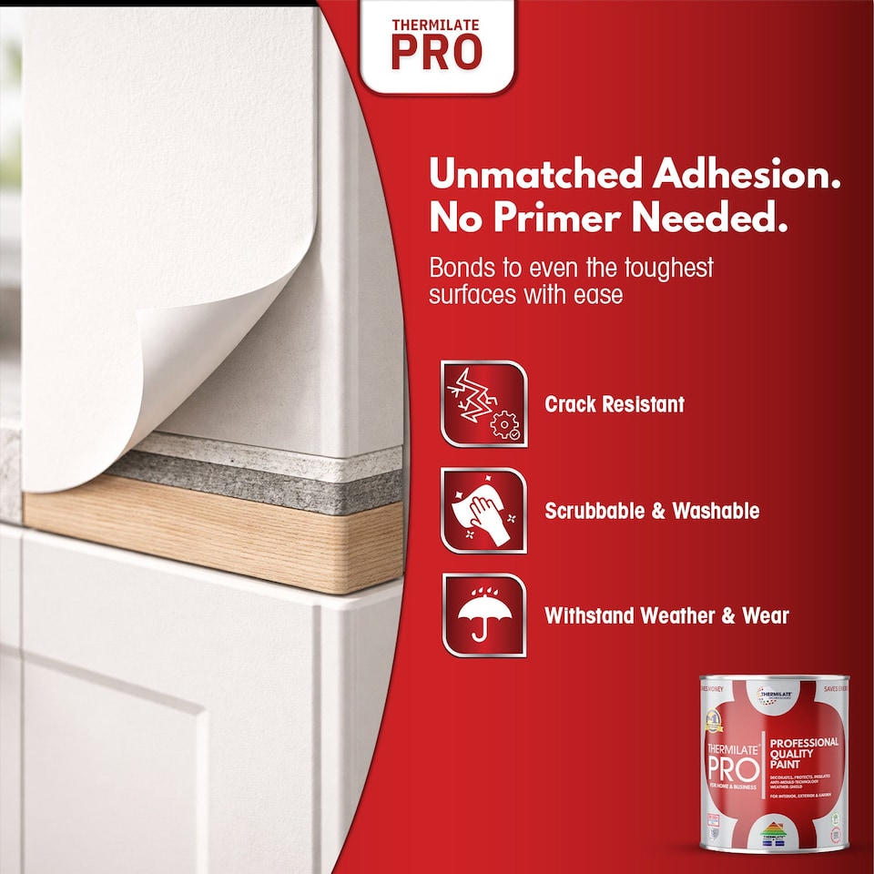 image 1 of Thermilate PRO FLEX Interior & Exterior Paint - Multi-Surface Paint & Primer - All-in-One - Sky Blue - 5L - Matt
