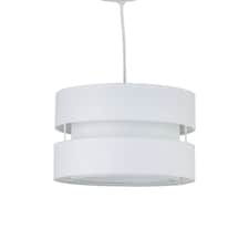 Benni - White 26cm Pendant Shade | White | Medium | 1