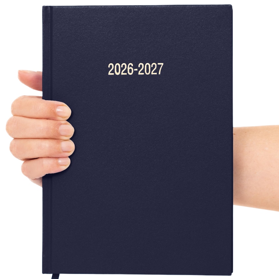 2026 2027 Academic Diary A5 Page a Day - Mid Year Hardback Planner From ...